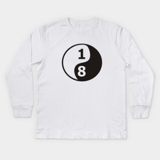 Isle of Dogs - flag Kids Long Sleeve T-Shirt